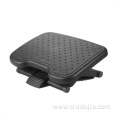 Ergonomic plastic black adjustable footrest